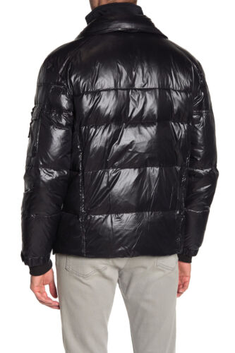 $495 Designer Rare S13 Men's Army Diesel Removable Faux Fur Hood Puff Jacket XL - Picture 7 of 7