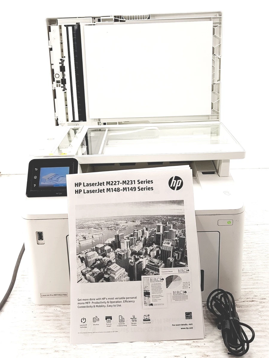 Hp laserjet pro mfp m227fdw printer deals