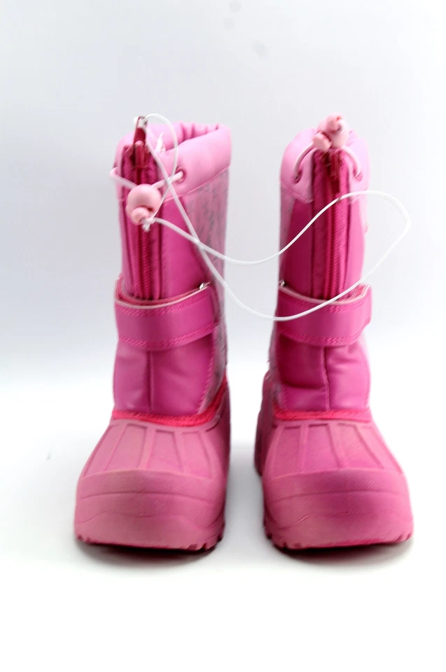 Koala Niños Niñas Rosa Cremallera Botas de Nieve Plateadas Copos de Nieve Niñas 7 Foto 2 de 4