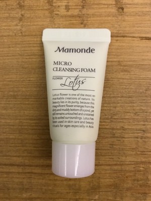 mamonde micro cleansing foam