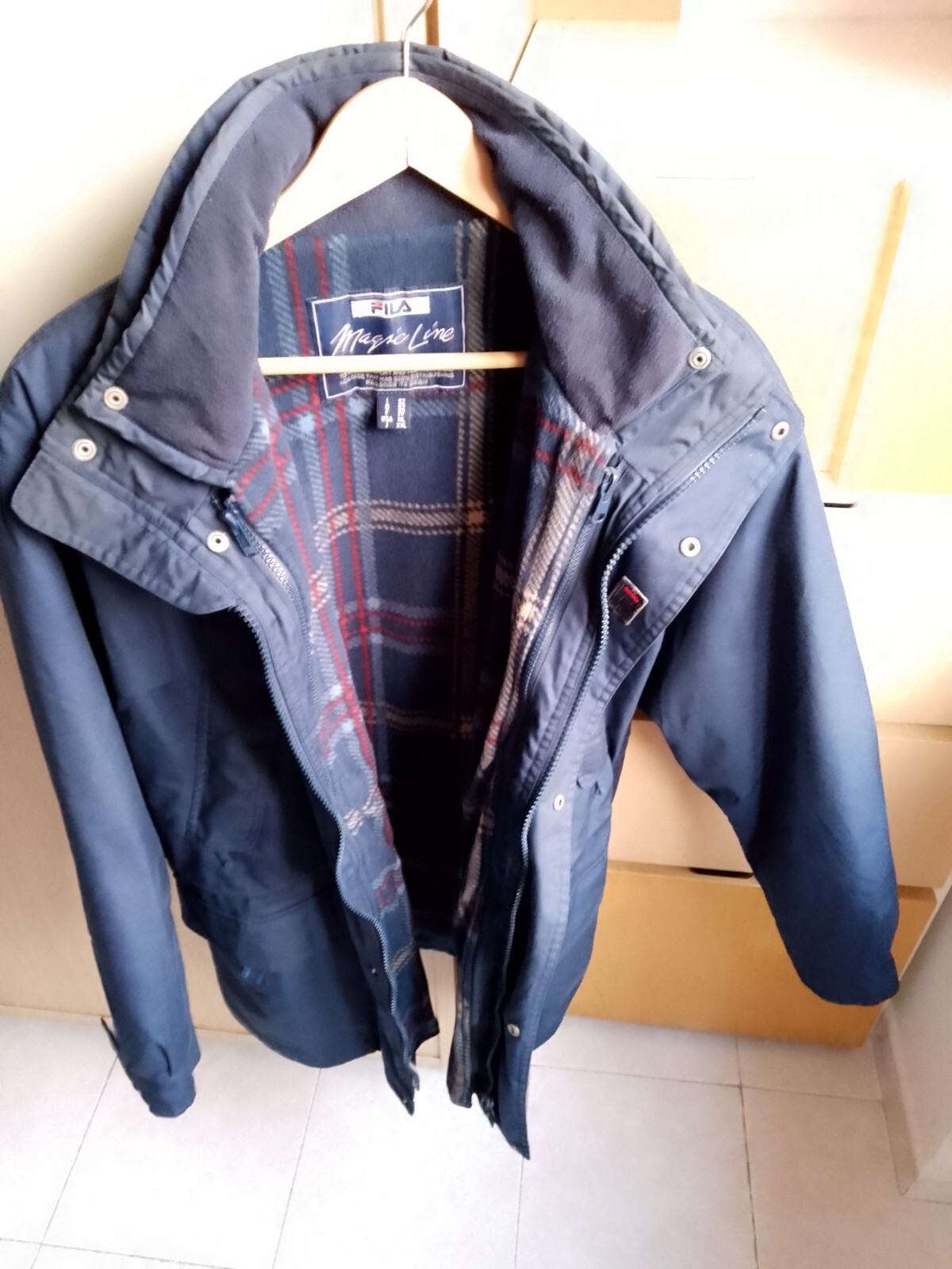 FILA giacca invernale sfoderabile uomo XXL tg 52