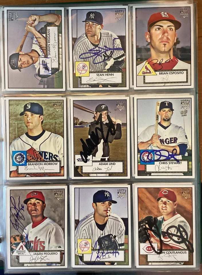 2007 TOPPS SIGNED AUTOGRAPHED TOPPS 52 CARDS - Image 3 of 4