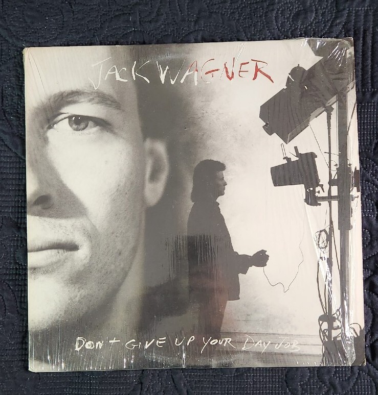 洋楽 Jack Wagner/Don't Give Up Your Day AOR Jack Wagner Don't Give Up Your Day Job LP, Album 1987 (NM- / VG