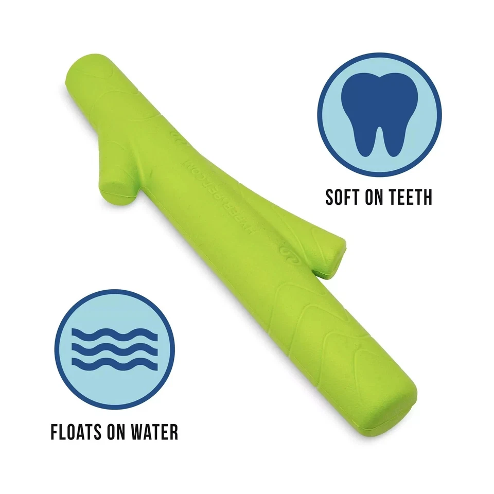 Juguete para masticar perros grande palo flotante 12,5" suave ligero resistente espuma EVA Foto 2 de 4