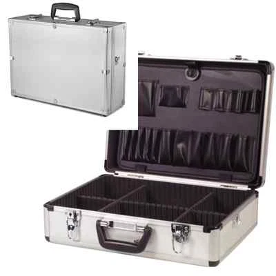 Have Duty ALUMINIUM FLIGHT CASE TOOLBOX TOOL ORGANISER STORAGE BOX