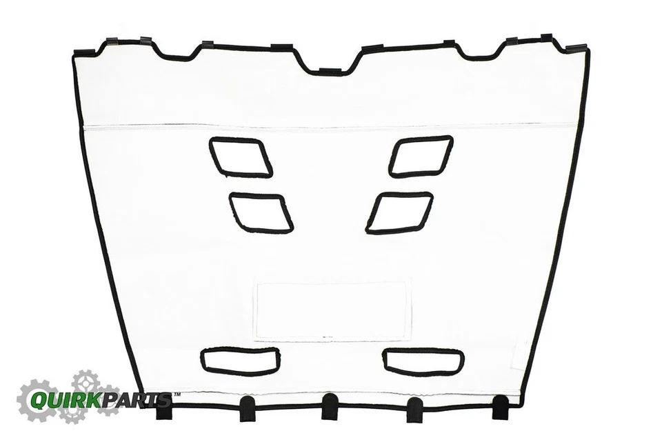 2014-2017 Dodge Ram Promaster Diesel FRONT END GRILLE COVER BRA OEM NEW MOPAR - Imagem 3 de 4