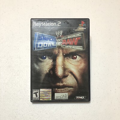 WWE SmackDown vs. Raw Sony PlayStation 2, 2004 PS2 Wrestling Complete