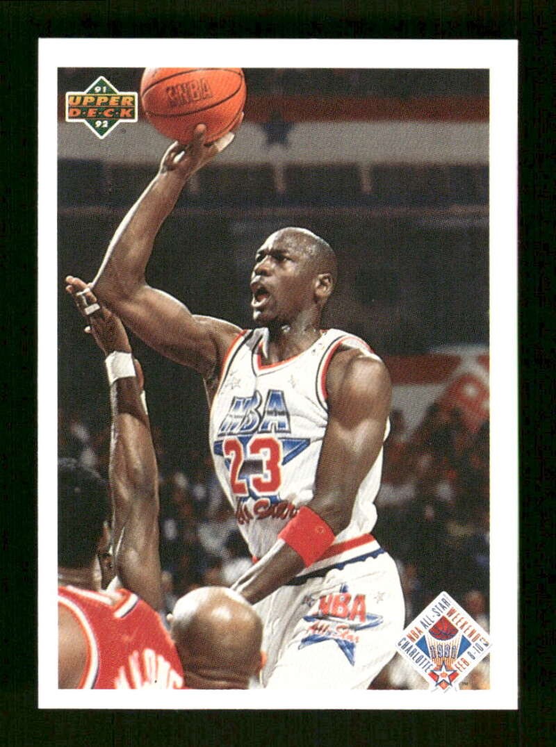 1991-92 Upper Deck #48 Michael Jordan All Star Checklist NM or better TZ1 BXCP67