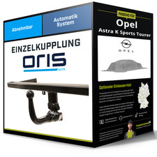 Abnehmbare Anhängerkupplung für OPEL Astra K Sports Tourer 15- Typ B16 Oris NEU