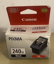Genuine Canon 240 XL Fine Black Ink Cartridge New Sealed