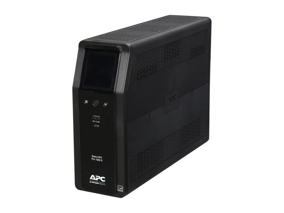 APC BR1000MS Back-UPS Pro, 1000VA/600W, Tower, 120V, 10x NEMA 5-15R outlets, - Image 4 of 4