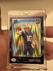 2024 Panini Donruss Optic - Rated Rookie Drake Maye #229 Purple Shock Prizm (RC)