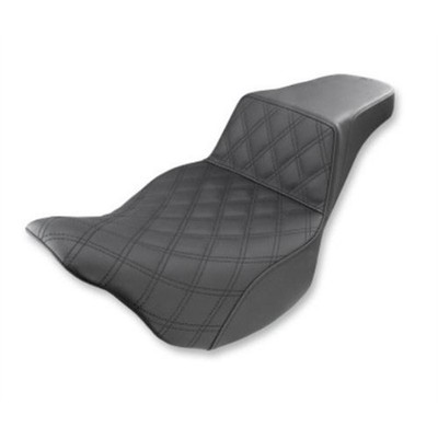 Saddlemen Step Up Seat - Lattice Stitched - FLH 808-07B-172E