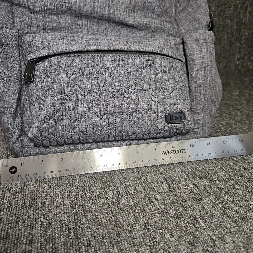 Mochila Lug Orbit negra gris Foto 4 de 4