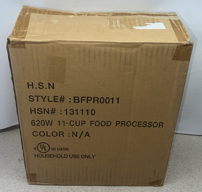 Wolfgang Puck Bistro Food Processor. New-Open Box