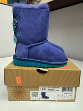 UGG Toddler Classic Bailey Bow Bloom MDL Blue Bootie Brand new