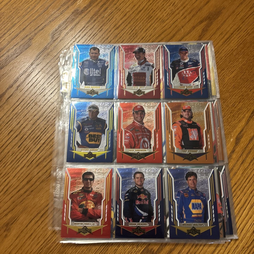 2008 Press Pass Stealth Racing Complete 90 Card Set Keselowski RC, Dale Jr. - Image 4 of 4