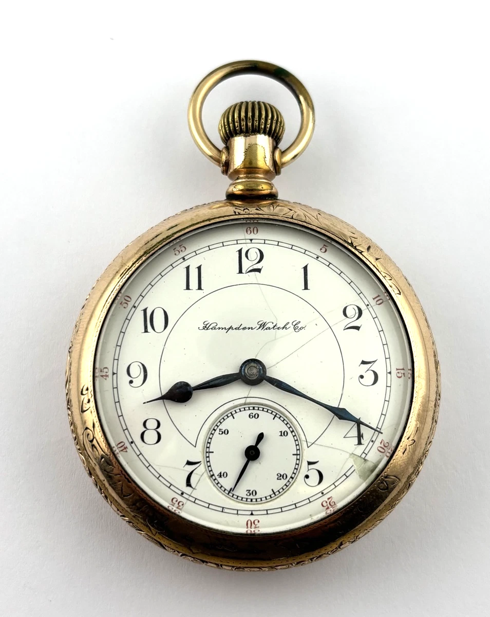 Hampden Pocket Watches with Vintage 1900-1909 Year Manufactured