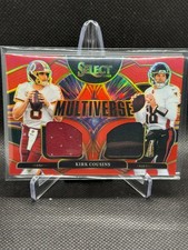 2025 Panini Select - Kirk Cousins Red Prizm Multiverse Patch #MVJ-KCS