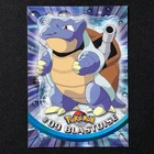 1999 Topps Blastoise (#09) 1st Edition Blue Label Vintage Pokemon Card
