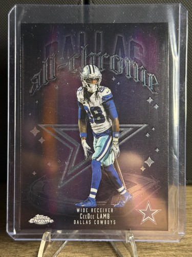 2025 Topps Chrome CeeDee Lamb Base (RAW)