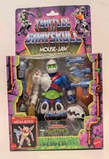 MOTU X TMNT Turtles Of Grayskull MOUSE JAW Masters Origins BAF Metal-Boto RARE