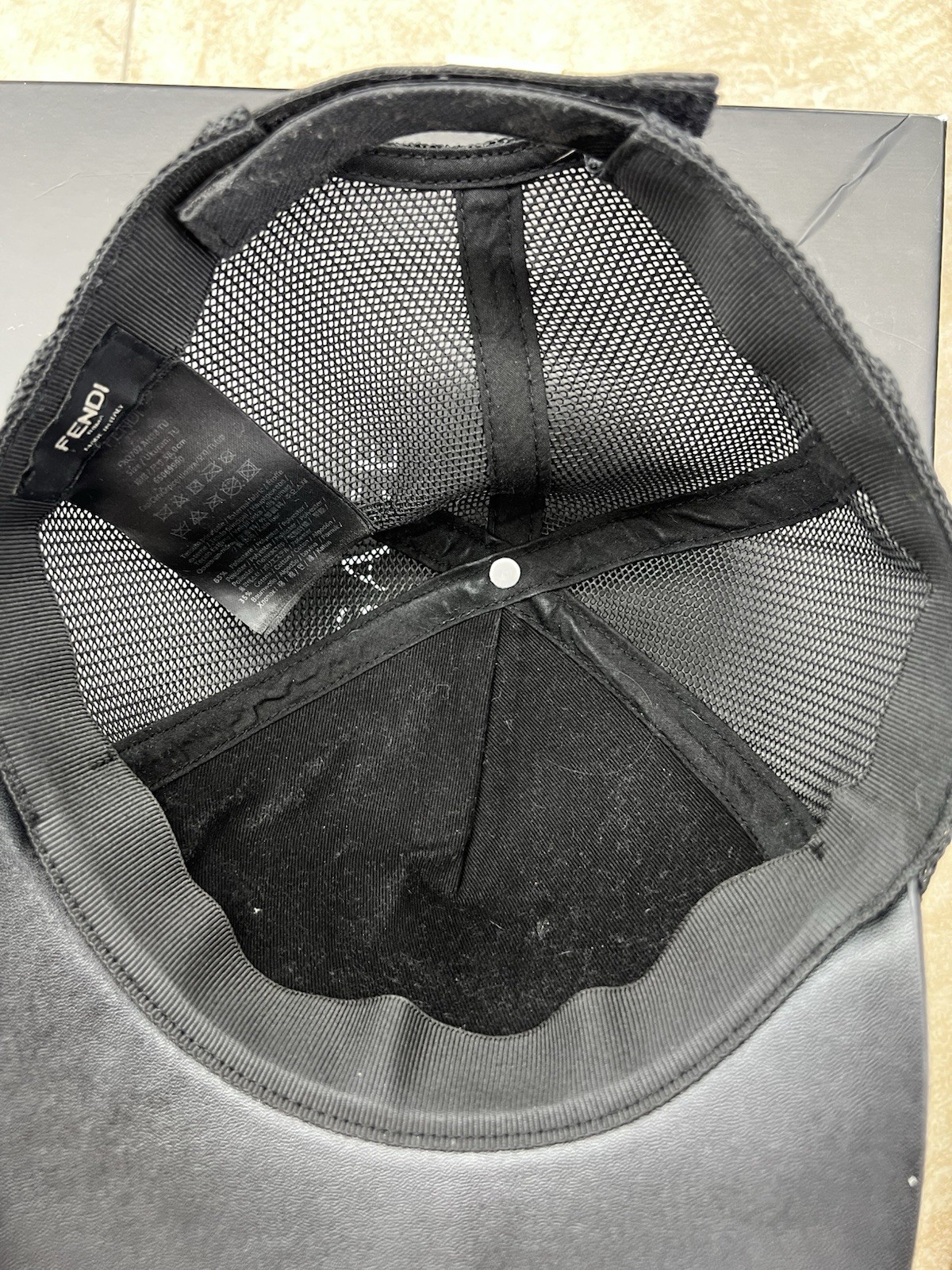 Fendi Monogram Casual Baseball Cap Adjustable Men… - image 4