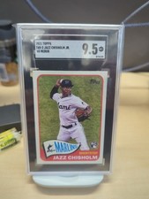 JAZZ CHISHOLM 2021 Topps 1965 Redux #T65-2 RC Rookie SGC 9.5