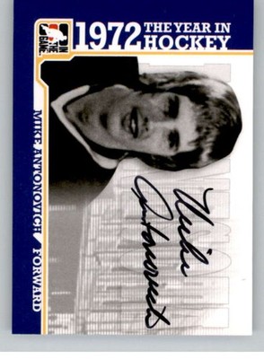 2009-10 ITG 1972 The Year in Hockey Autograph/Signature Cards Pick From List