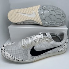 Nike Zoom Rival D 10 Men's Track  Field Spikes Size 12.5 Phantom Oil Grey