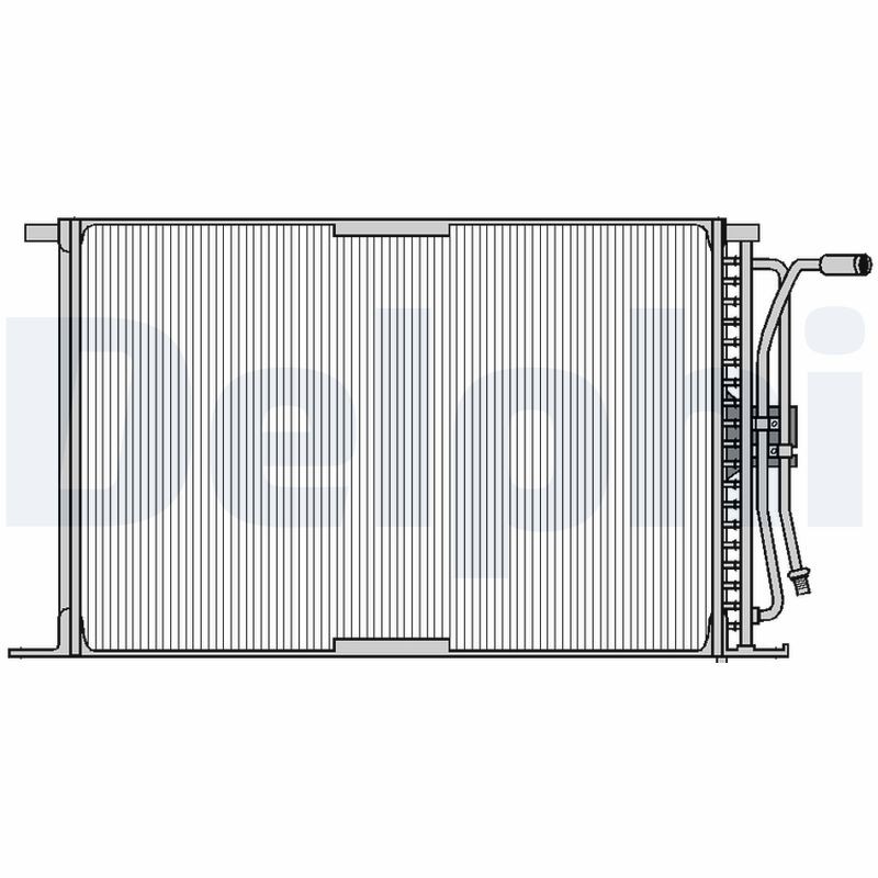 DELPHI-OE TSP0225026 Condenser, air conditioning for FORD,MAZDA