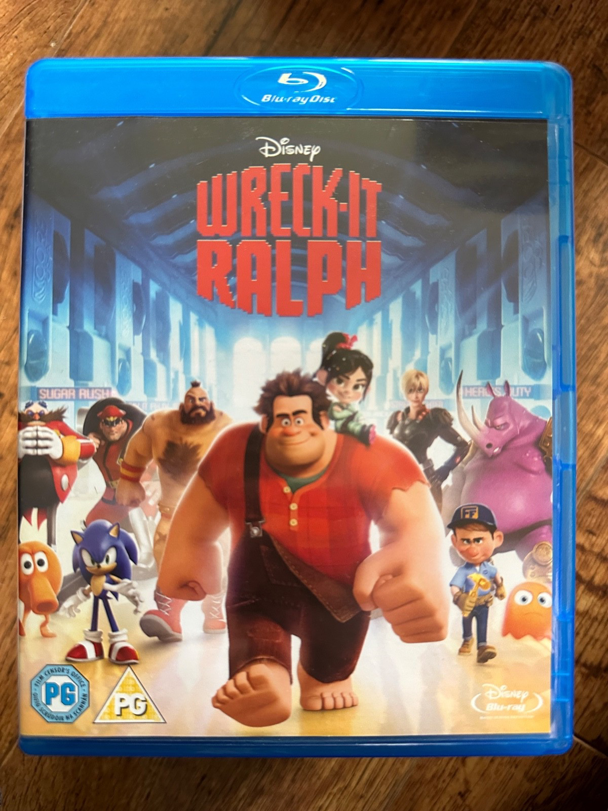 Wreck-It Ralph Blu-ray Walt Disney Animated Movie