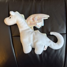 Ty Beanie Babies 8  MAGIC the Dragon Plush Toy - 4088 Intact Tag Protector