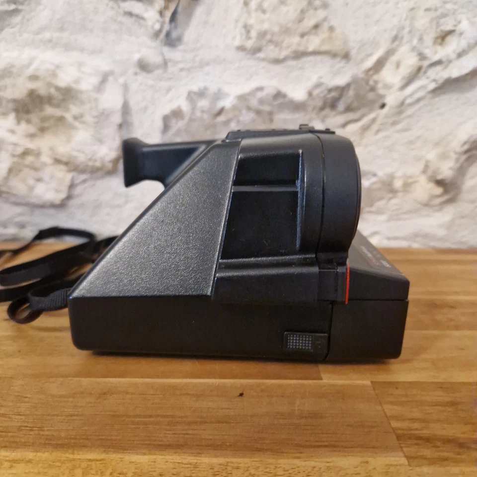 POLAROID LAND CAMERA SONAR AUTOFOCUS 5000 APPAREIL PHOTO INSTANTANE SACOCHE TBE - Photo 4/4