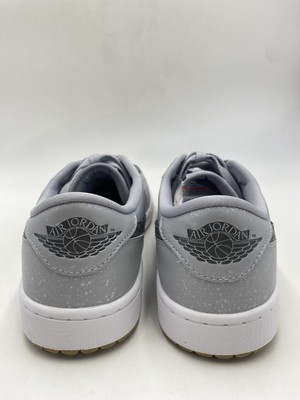 Size 8.5 - Air Jordan 1 Golf Low Wolf Grey Gum for sale online | eBay