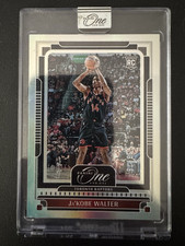 2024-25 Panini Sealed /75 One and One RC Ja'Kobe Walter Toronto Raptors