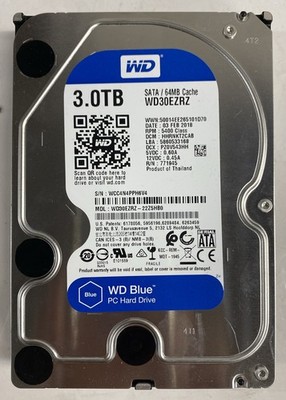 Western Digital HDD | 3TB | WD30EZRZ HARD DRIVE