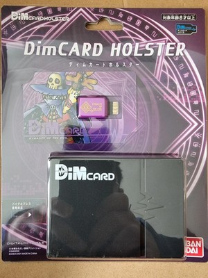 Digimon Vital Armband Dim Kartenholster Halter & Dynasty of Evil Wizardmon Dim