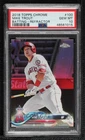 2018 Topps Chrome Refractor Mike Trout #100 PSA 10 GEM MT 07se
