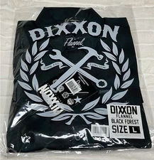 New DIXXON The Black Forest Flannel Mens Large BNIB