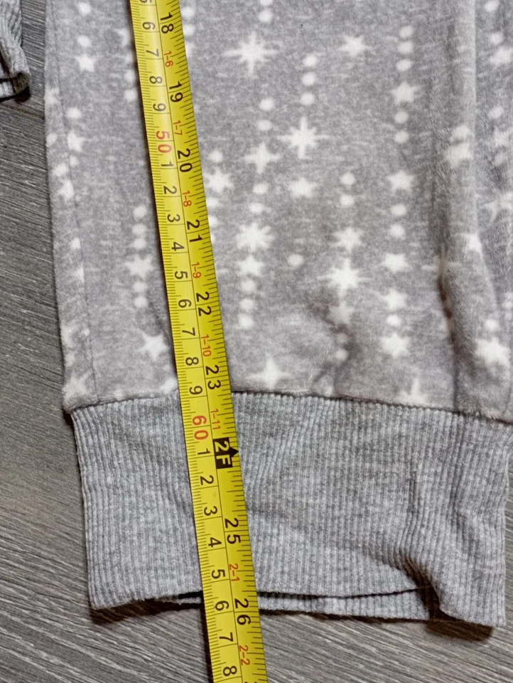 NAUTICA Pijama Conjunto de Salón Mujer Grande Gris Estrellas Vellón *2 Piezas* Foto 2 de 4