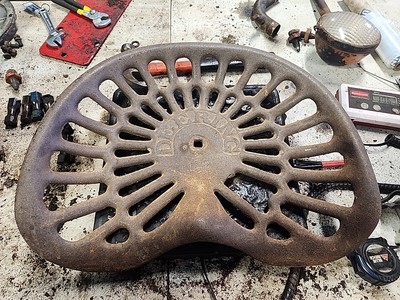 Deering Cast Iron Seat Pan