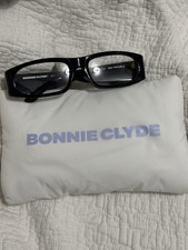 Bonnie Clyde Big Trouble Black Sunglasses
