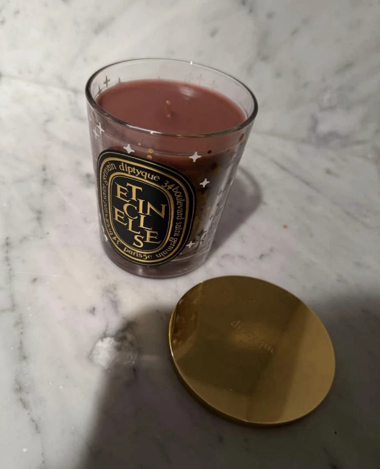 NUEVA RARA VELA DIPTYQUE ETINCELLES 2022 VACACIONES EDICIÓN LIMITADA 70g 2.4 OZ Foto 3 de 3