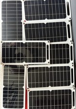 8x USB Solarmodule Restposten für Wiederverkäufer - gebraucht & funktionsfähig