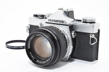   Exc 5  Olympus OM-1 35mm Film Camera w/ G.Zuiko Auto-S 50mm F/1.4 From Japan