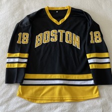 Happy Gilmore Hockey Jersey Mens Small Fight Strap Boston Adam Sandler Movie