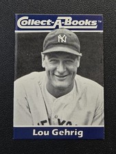 1990 CMC Collect-A-Books - Lou Gehrig