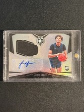 2021 Panini Chronicles Draft Picks Jalen Green Limited /99 Rookie Jersey Auto