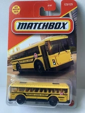 Matchbox MBX EV School Bus Diecast Car